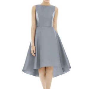 Alfred Sung High/Low Cocktail Dress - Silver